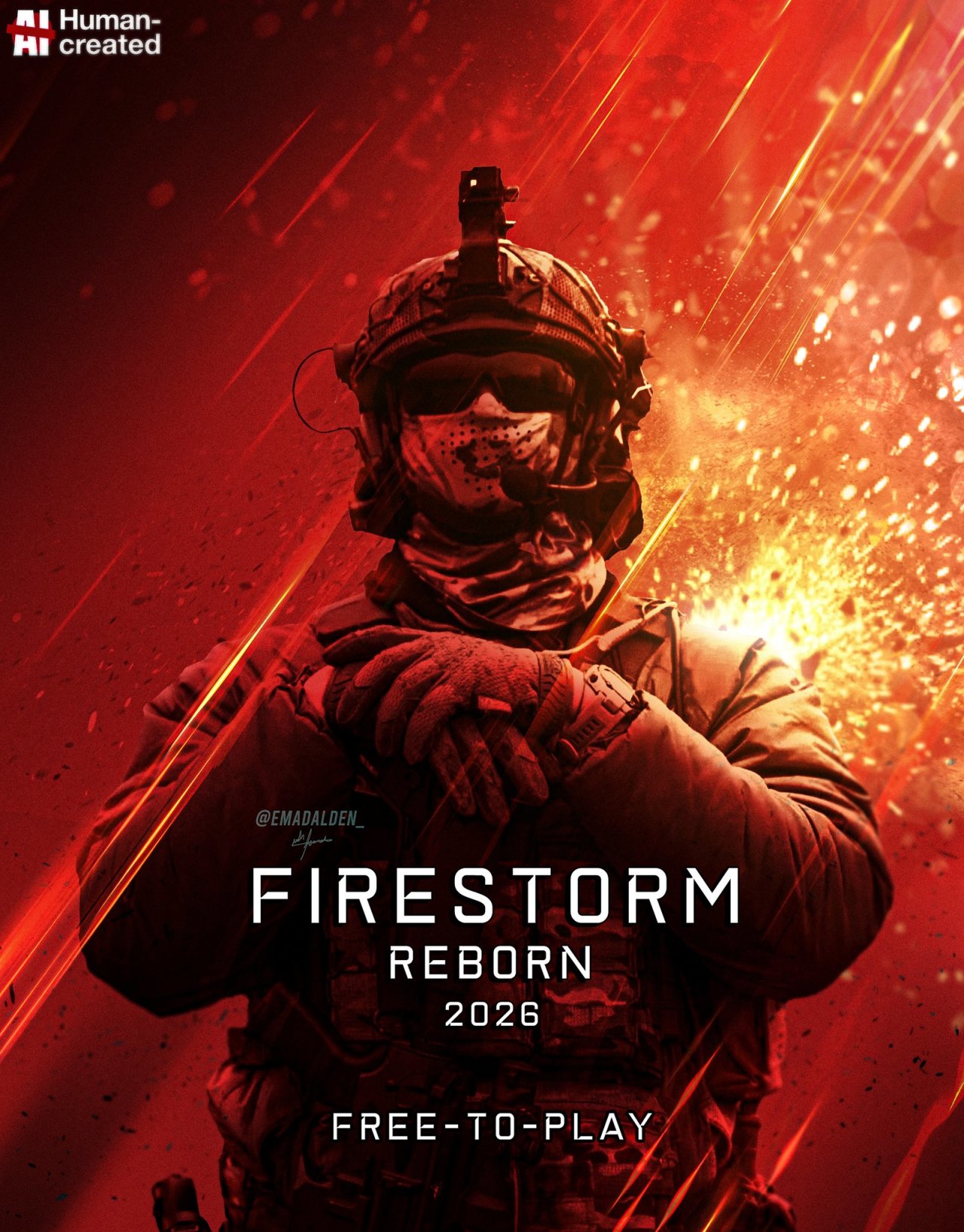 《战地6》概念海报