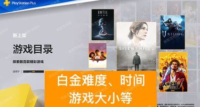 【25年10月入庫】PS+會員2/3檔遊戲白金難度、時間及遊戲大小等