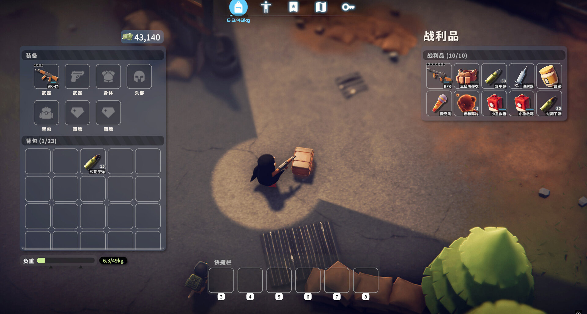 一隻全副武裝的鴨子，讓我體驗到了最上頭的“搜打撤”