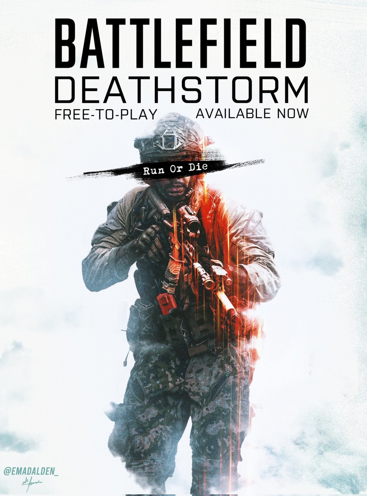 《战地6》概念海报