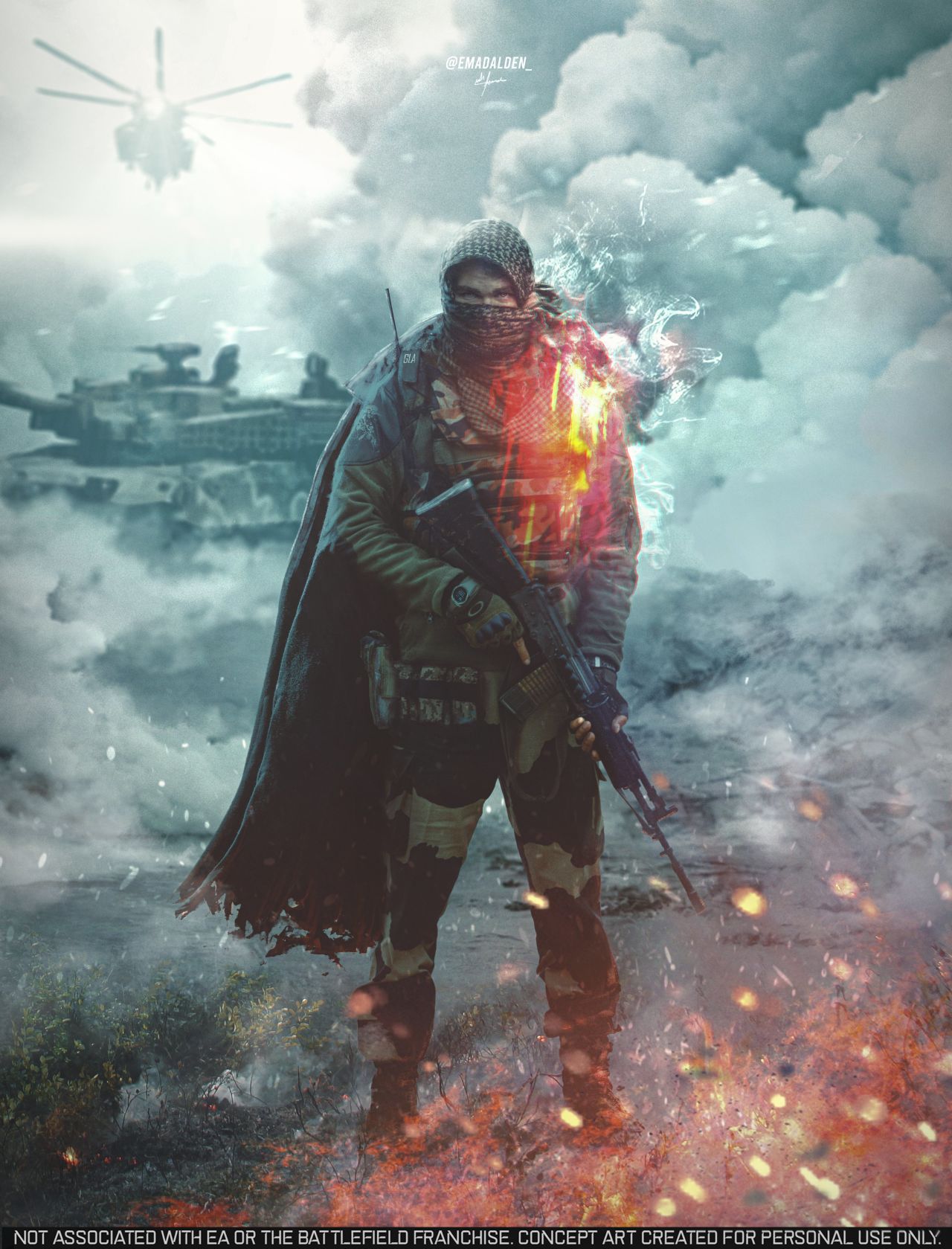 《战地6》概念海报