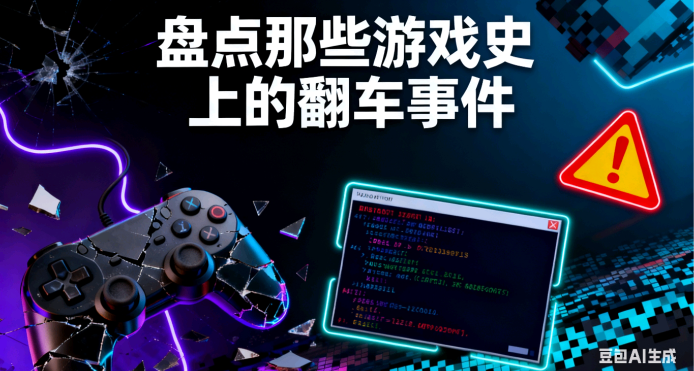 盤點那些遊戲史上的翻車事件⑧