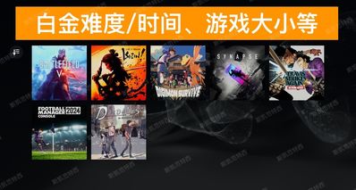 【25年11月出庫】PS+會員2/3檔遊戲白金難度、時間及遊戲大小等