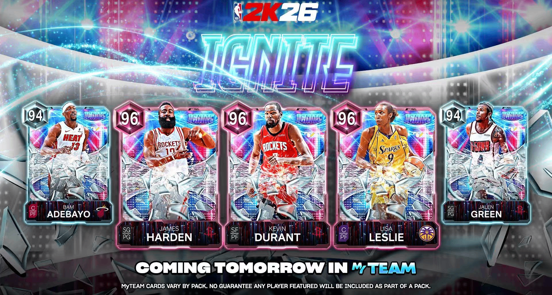 2k26新卡预告，巅峰登哥携手暮年阿杜点燃梦幻球队！