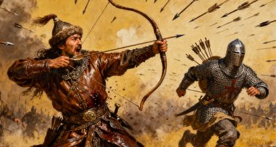 【观兵器:蒙古弓】你猜欧洲马夫为何称我为“上帝之鞭”?