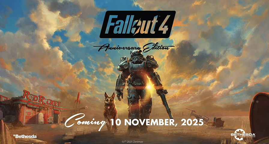B社公開《輻射4》升級週年紀念版的途徑圖