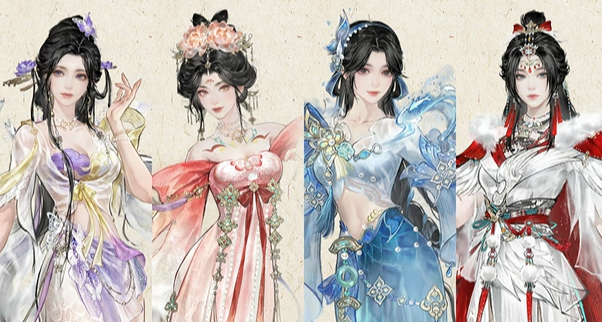 《永劫無間》四大美人「傾國傾城」系列外觀即將上線