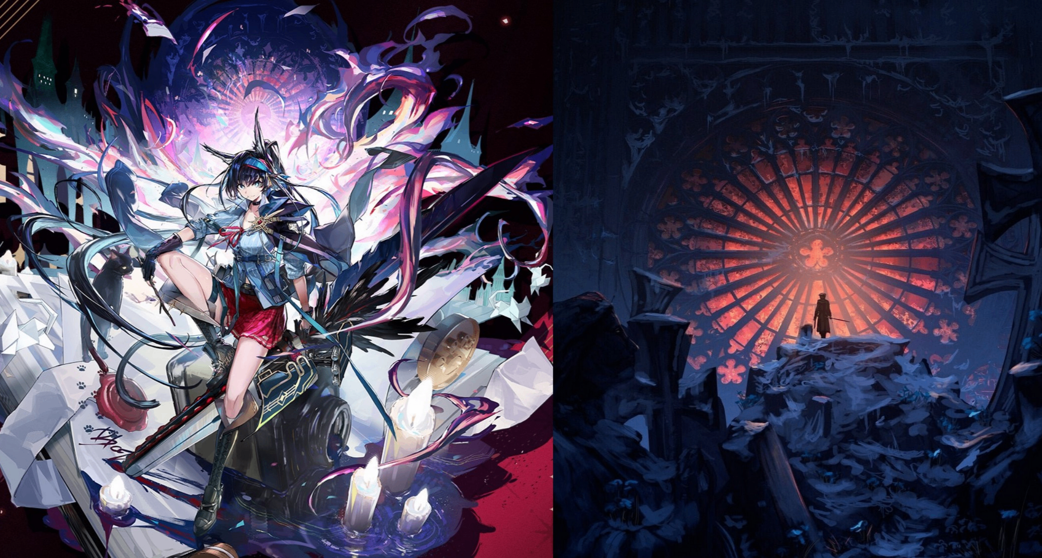 《明日方舟》立繪 被曝 盜用藝術家【Anato Finnstark】的作品