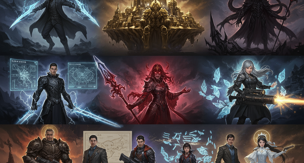 《永夜君王》戰力等級和最終時間線及各種基礎設定整理（二）