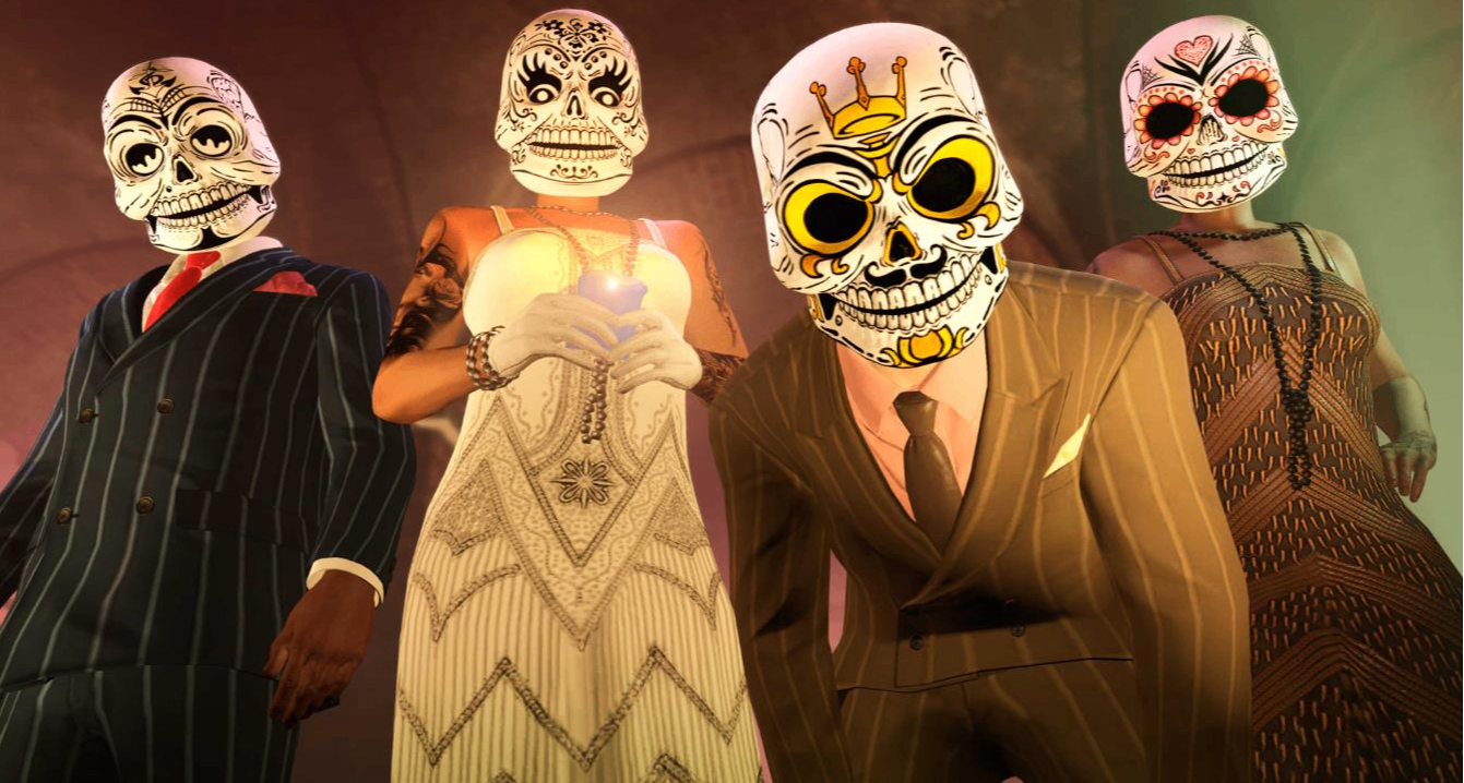 GTAOL万圣节免费礼物跑车面具蚊身彩绘领取最后一天错过就没啦！