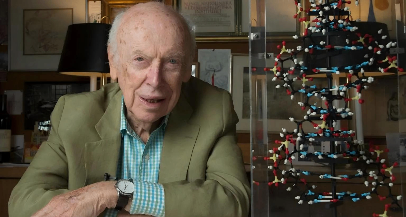 DNA结构发现者詹姆斯·沃森逝世 享年97岁