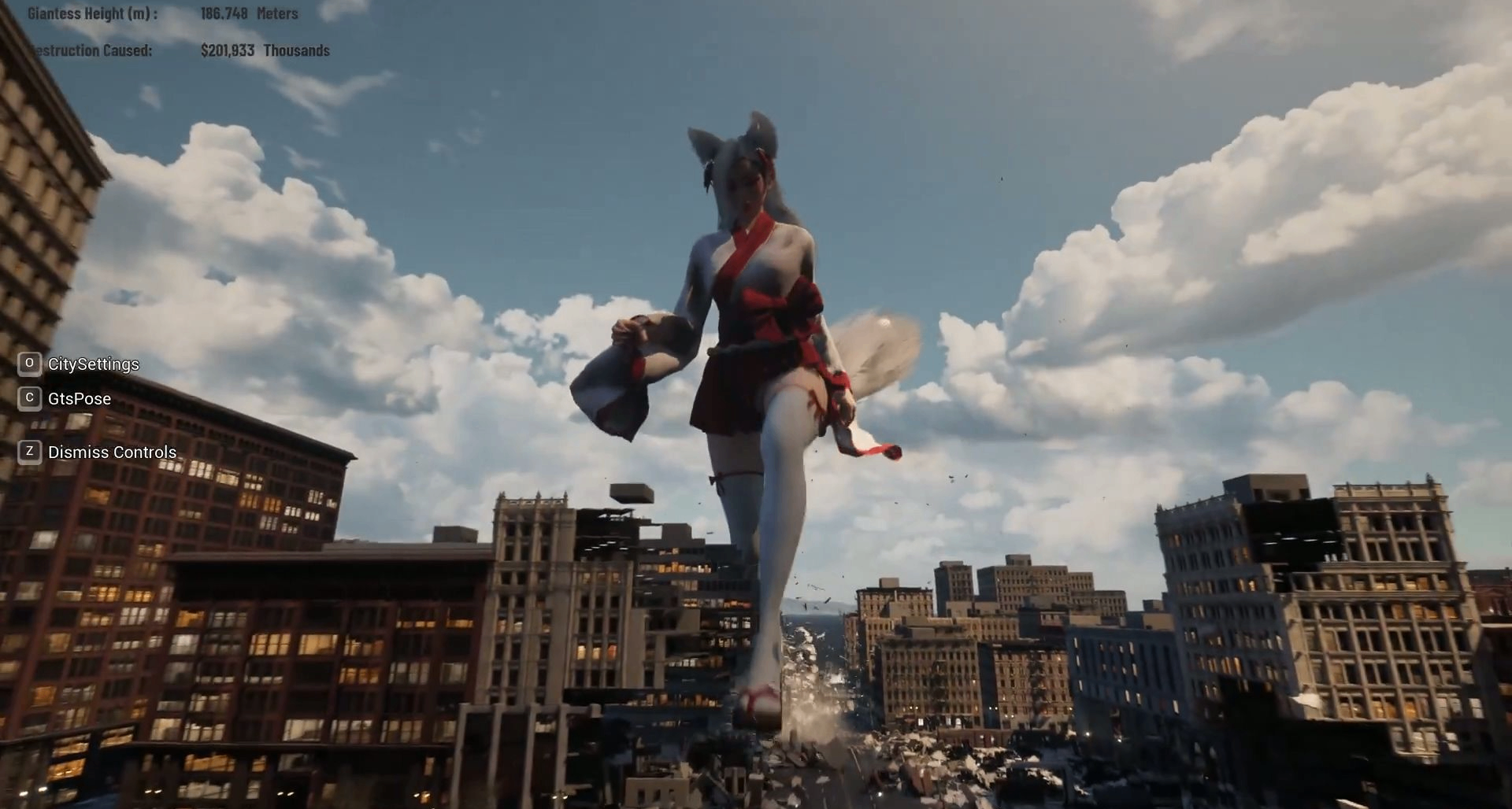 《女巨人遊樂場》實機演示曝光！可以破壞城市，也可以扮演市民