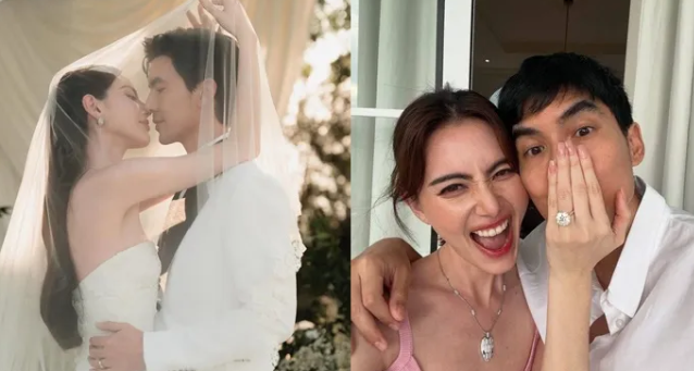 “泰國第一神顏”Mai宣佈已婚，曬出結婚照，7 年戀情終成正果