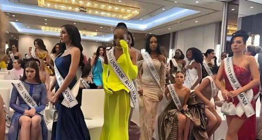 环球小姐墨西哥选手被辱骂愤然离场，涉事人道歉：自己也会受伤