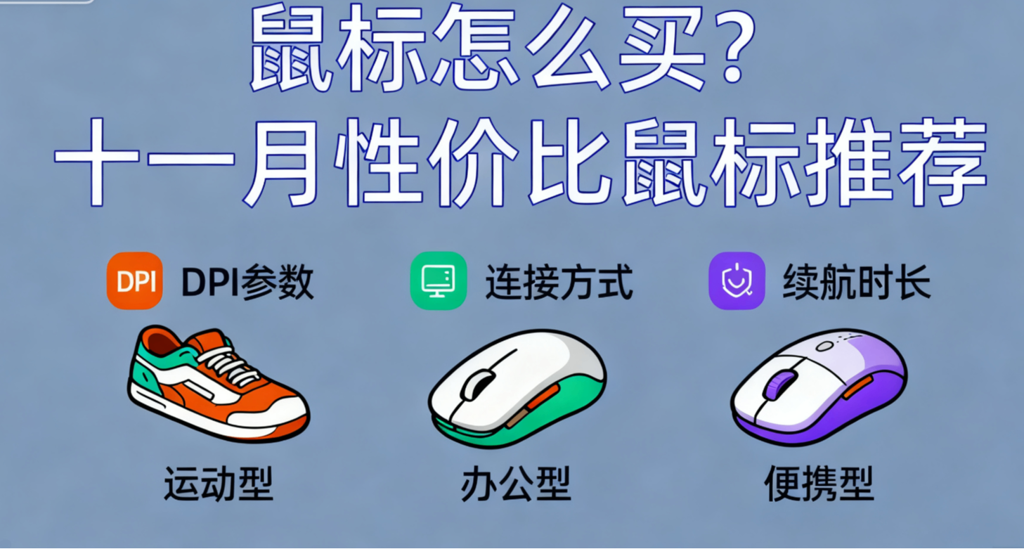 只買對的不買貴的，十一月鼠標推薦