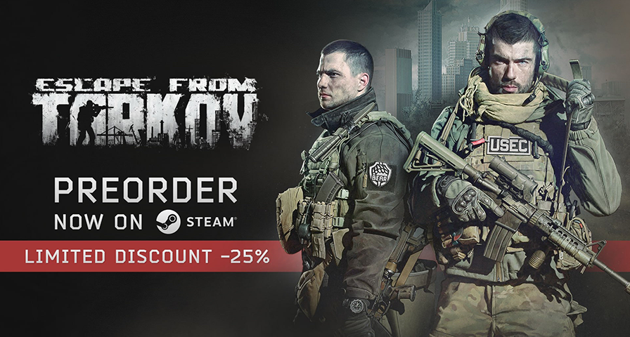 《逃離塔科夫》Steam願望單達成100萬，現已開啓七五折預購特惠