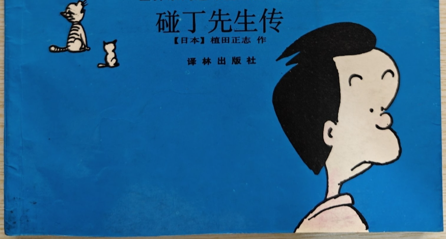 前后买了三次的同一本四格幽默漫画《碰丁先生传》