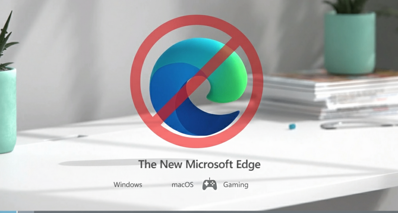 Edge游戏助手一键禁用最简便方法【一图流+一键设置+永久有效】