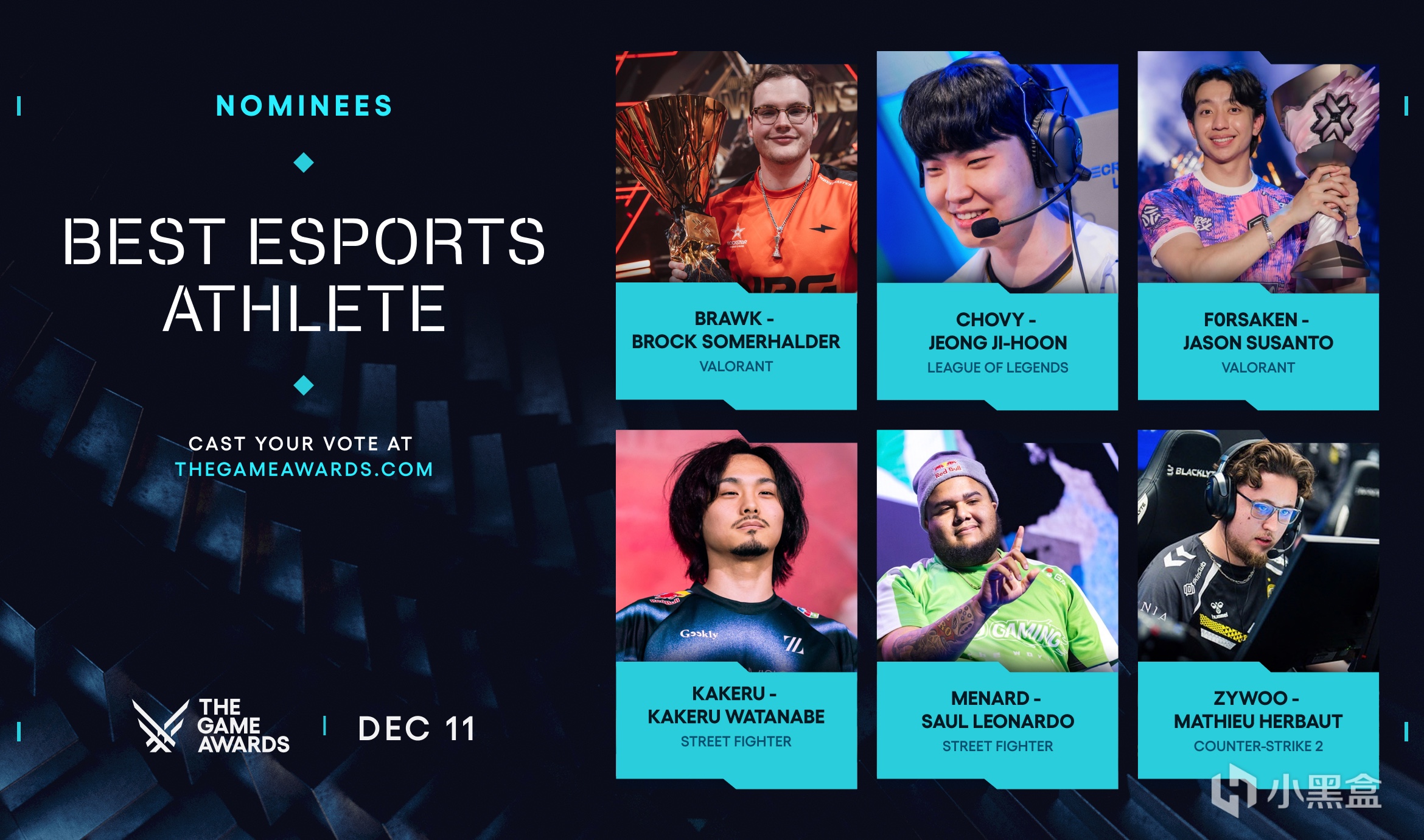 TGA年度电竞选手提名没有Faker、Donk：遭玩家质疑