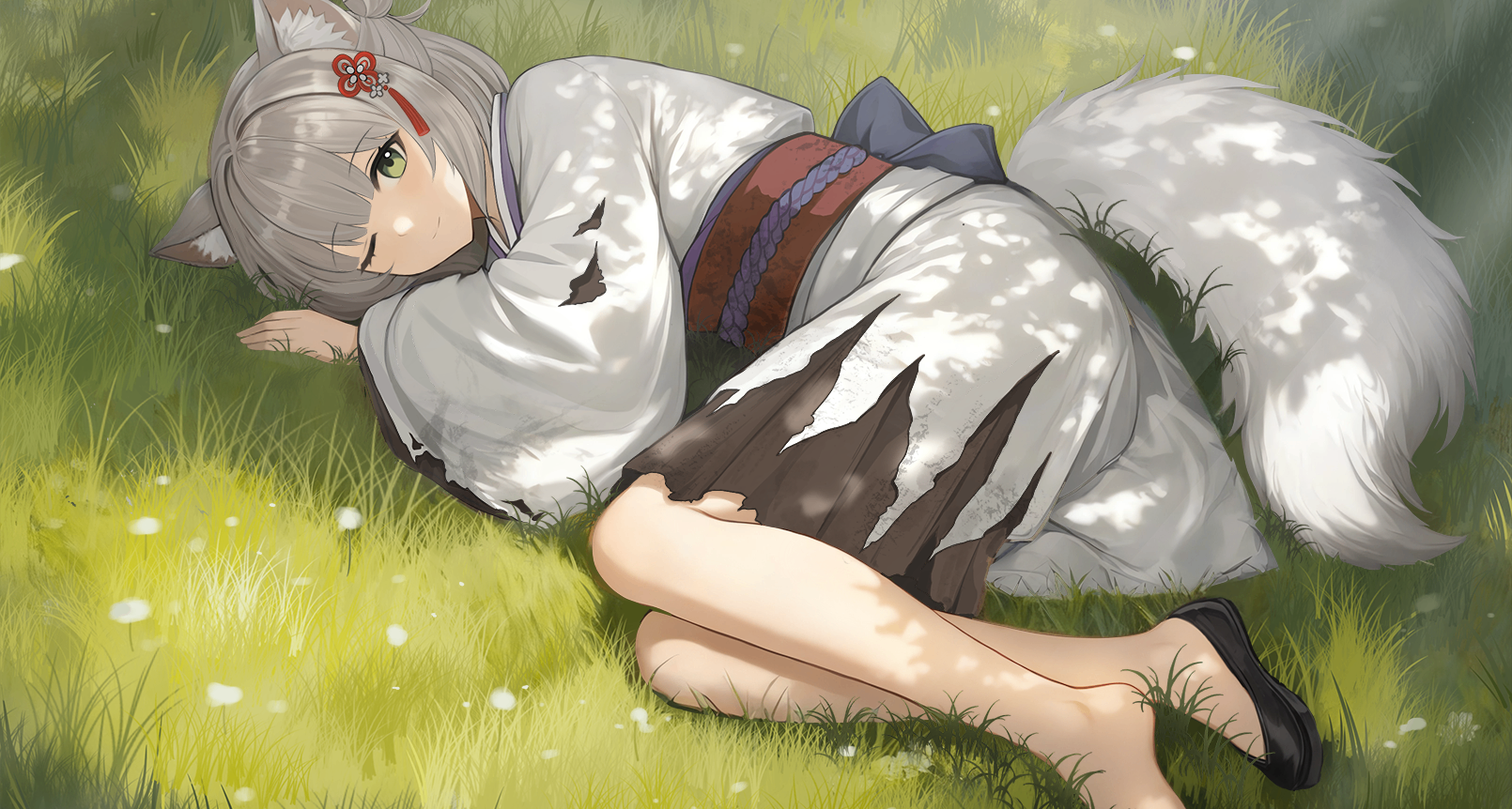 獸耳蘿莉被迫穿上小白襪，居然是被steam強迫