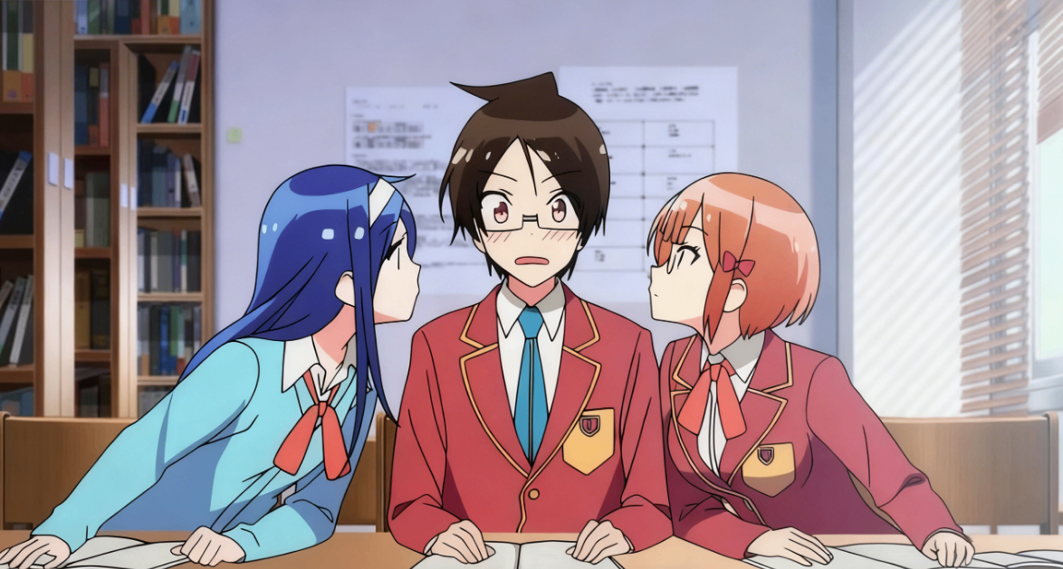 和日本美少女一起学习是怎样的一种体验！