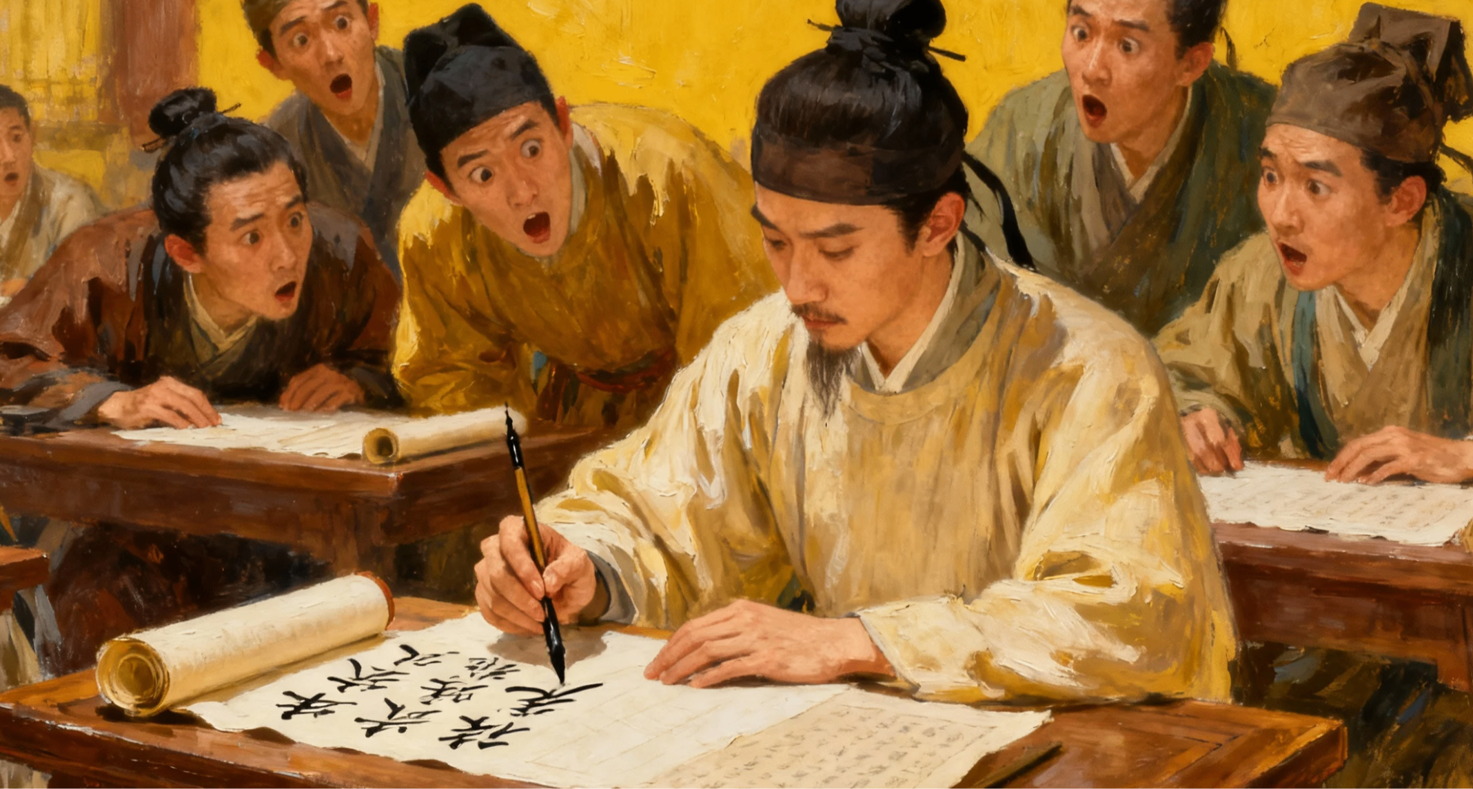 【天下第一“槍”】一切都有跡可循，代考鼻祖溫八叉