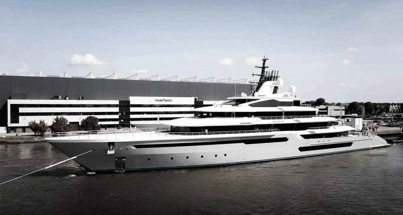 G胖喜提利維坦號豪華遊艇！！售價僅35.4億元，配置極爲奢華！