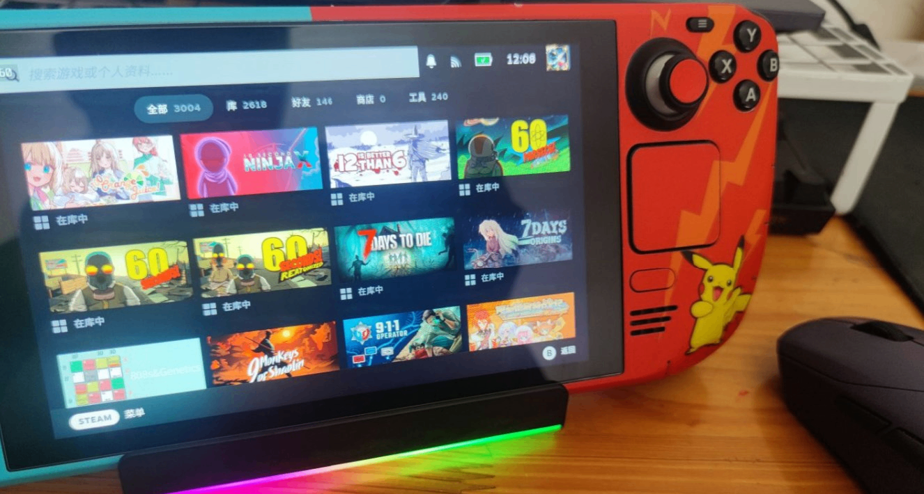 【體驗分享】2025年末，我跟風入手了一臺steamdeck lcd