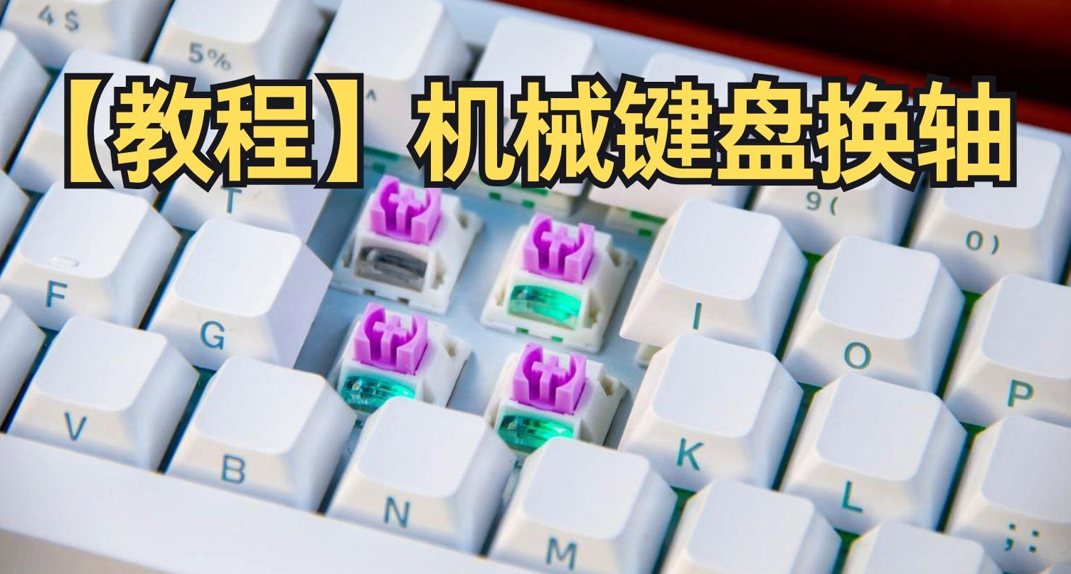【教程】不会给键盘换轴？！我教你呀！小白换轴教程