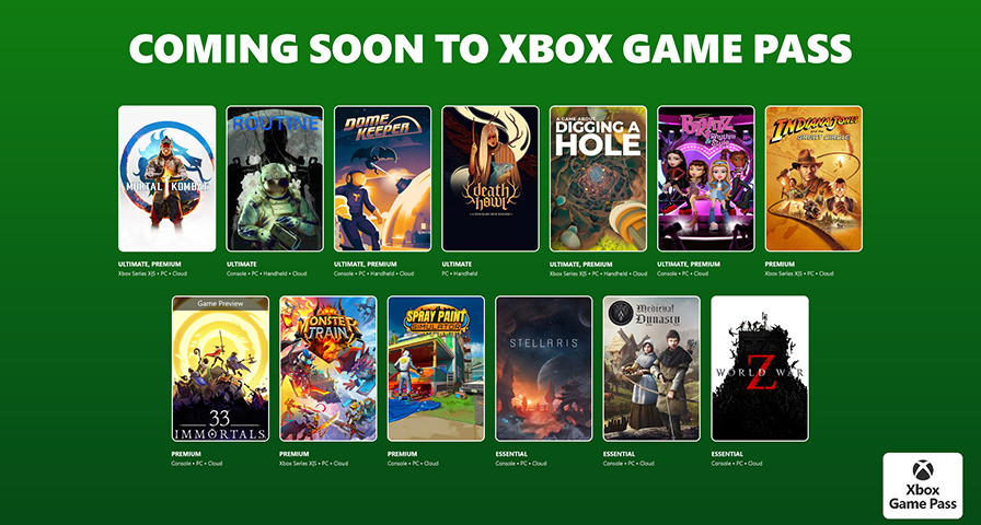 XGP12月上旬新增游戏公布：《真人快打1》《穹顶守护者》等游戏