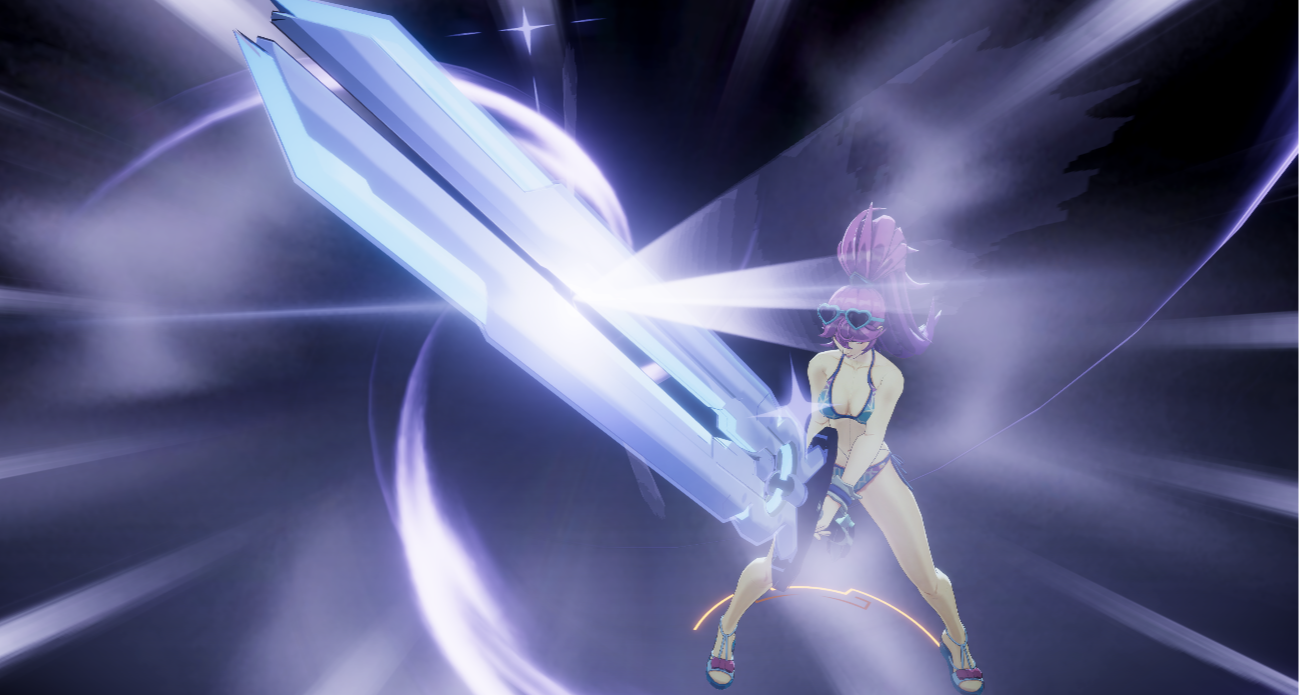 讓你先跑40米？然後再用我的40米巨劍砍下來！