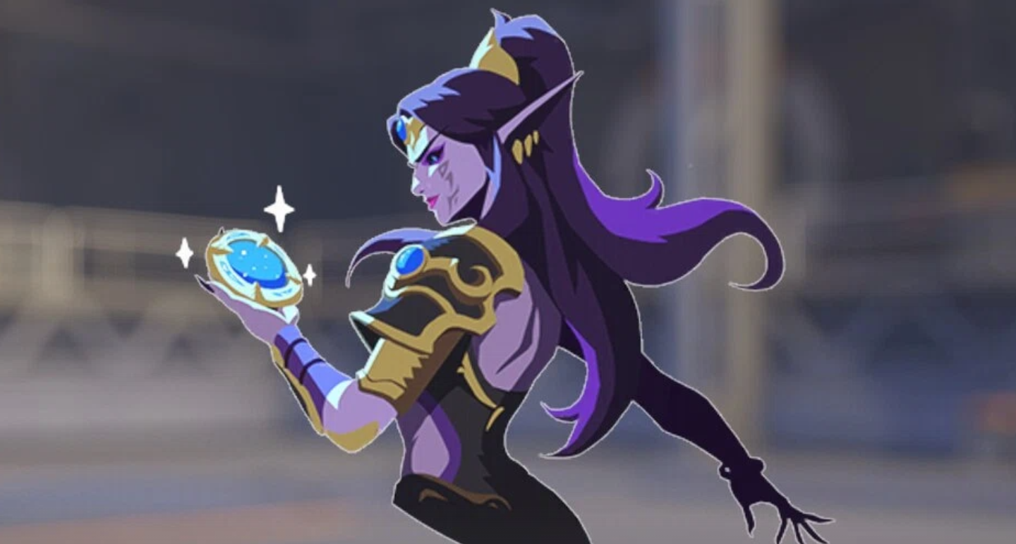 魔獸x守望聯動｜薩拉塔斯 秩序之光皮膚預覽