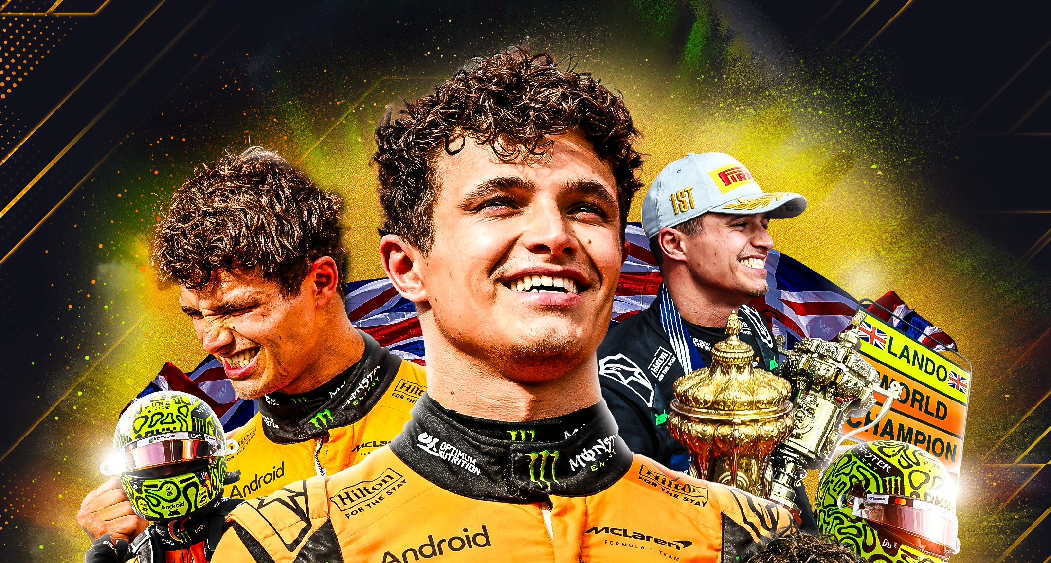 F1收官戰: 諾里斯獲生涯首冠，維斯塔潘年度亞軍!