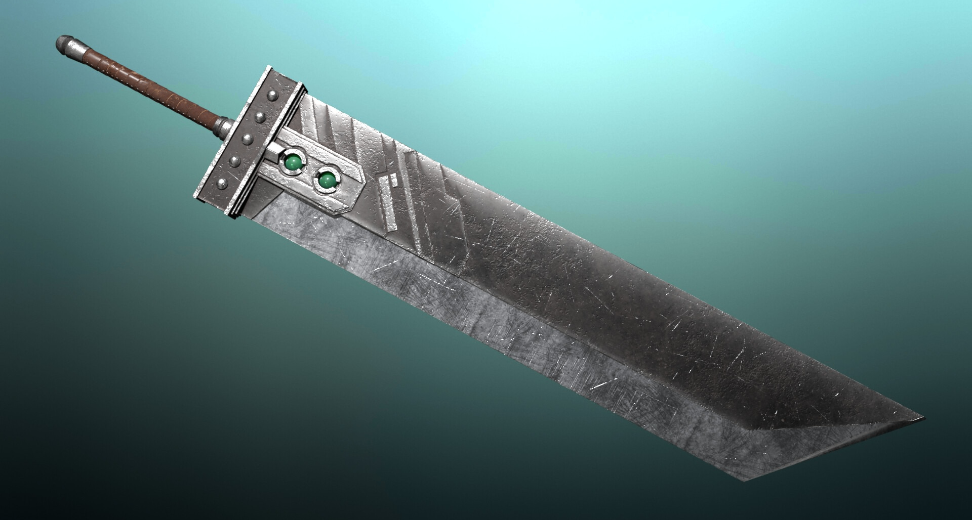 《FF7重制版》开发团队曾讨论将克劳德的破坏剑改为较小的长剑