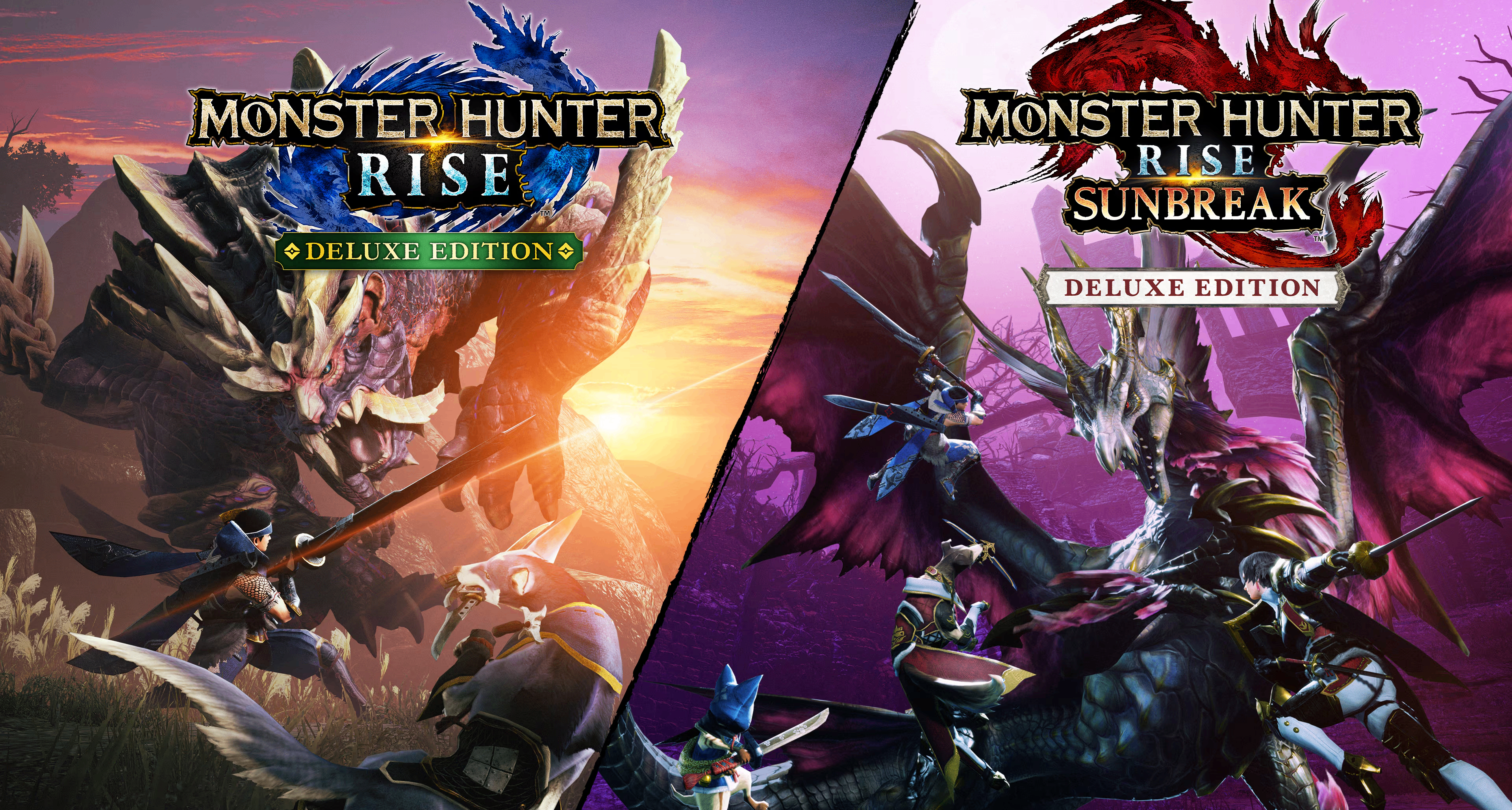 《怪物猎人：崛起》新史低2折/1.6折，售价¥39.6/¥47.68