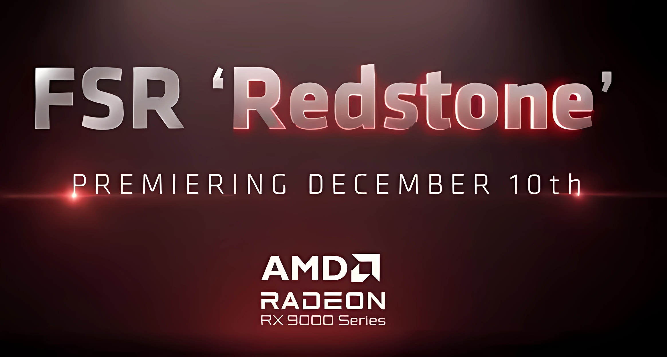 AMD FSR Redstone红石来袭！125.12.1驱动正式发布发布！