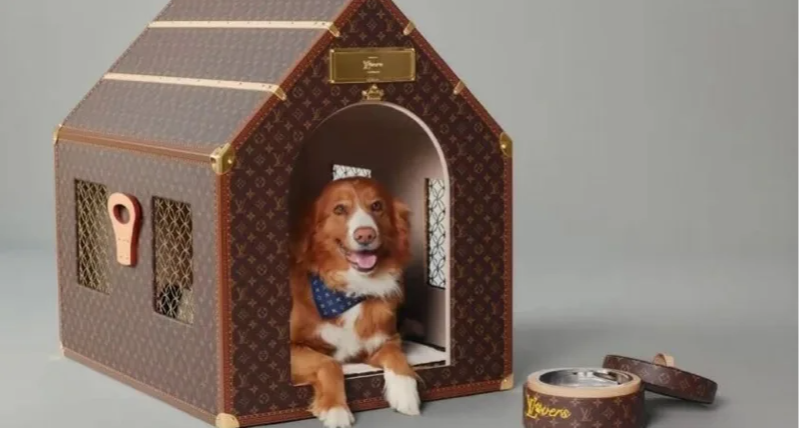 LV推出售價50萬的狗窩，被吐槽可以買一套房