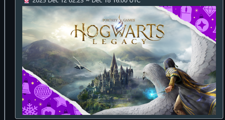 【預告】Epic 神秘遊戲 #1《霍格華茲的傳承》