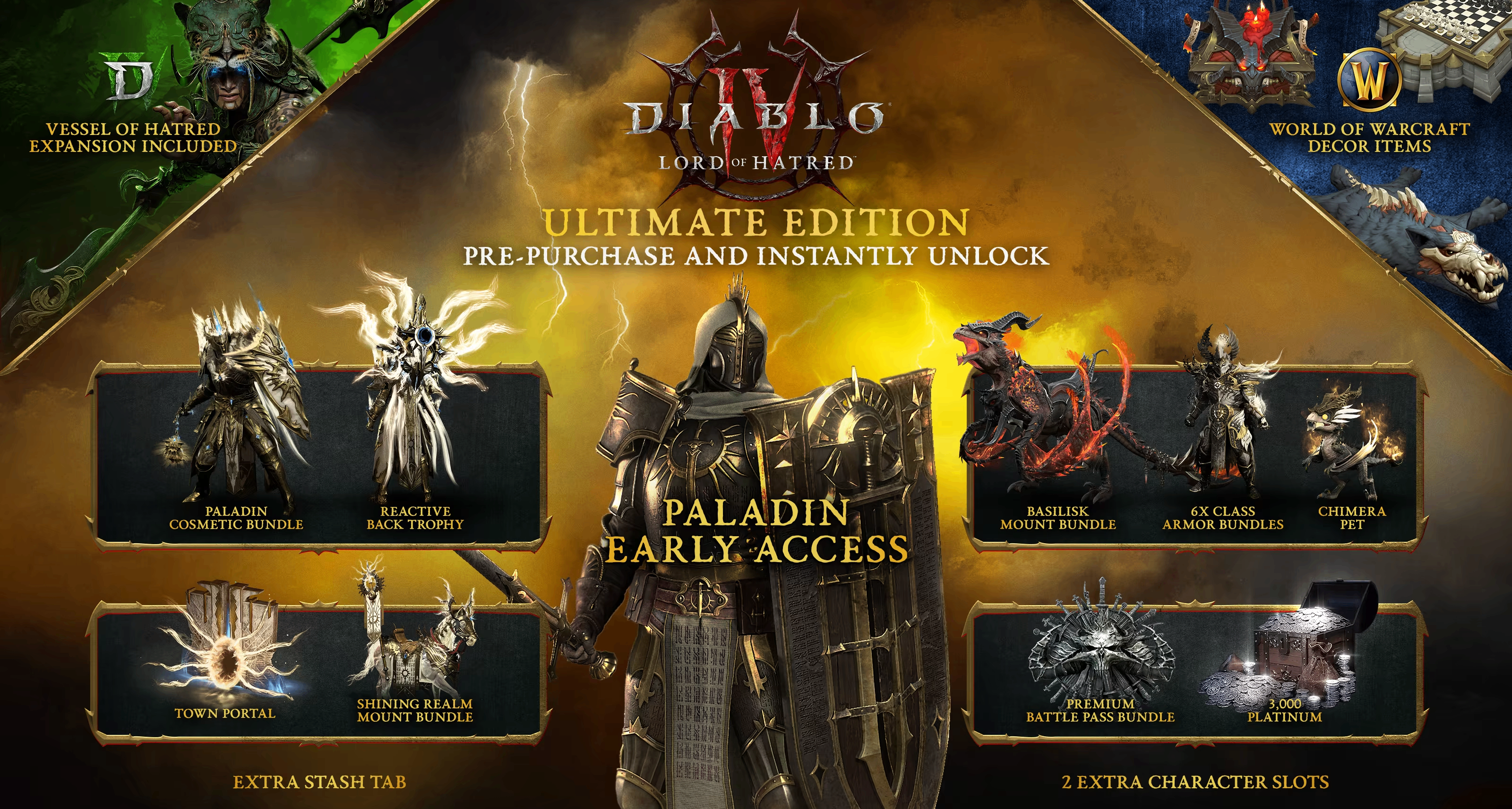 《暗黑破壞神4：憎恨之王》價格上漲：¥168↗¥278/¥278↗¥418