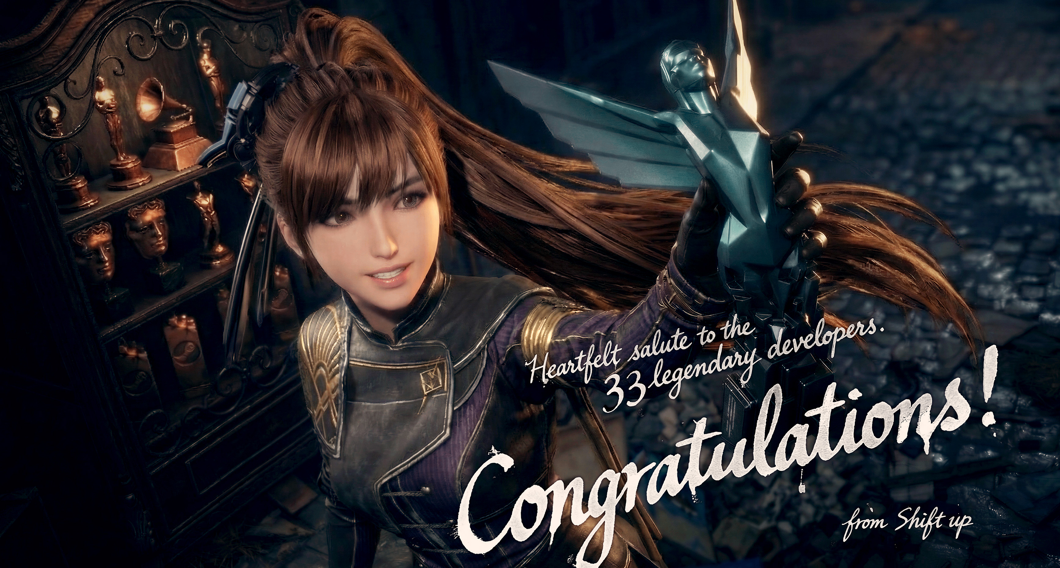 《剑星》祝贺《光与影：33号远征队》获得TGA大奖并发布贺图