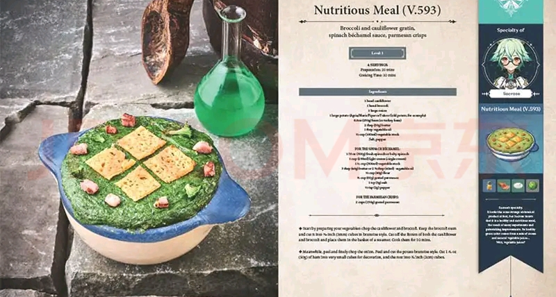 盤點一些遊戲、動漫、影視的衍生周邊——食譜