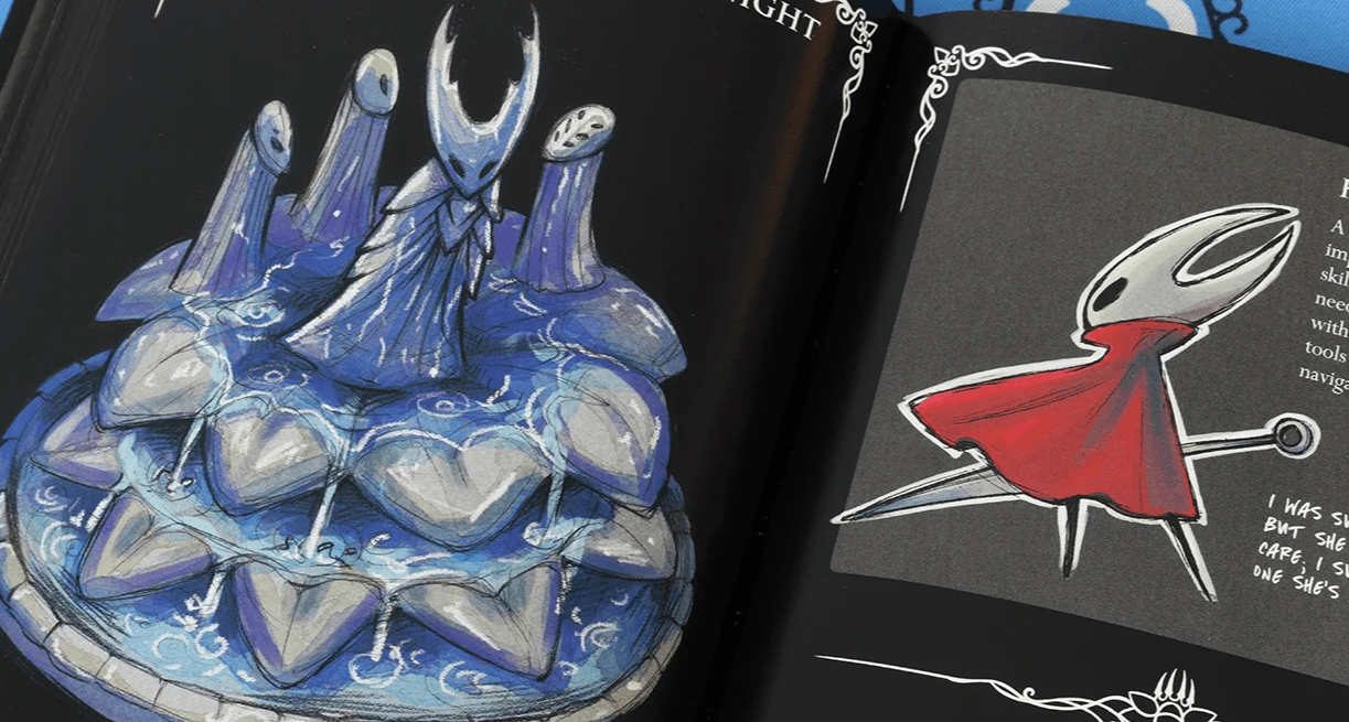 《空洞骑士》官方实体设定集【漫游者日记】重新上架开售