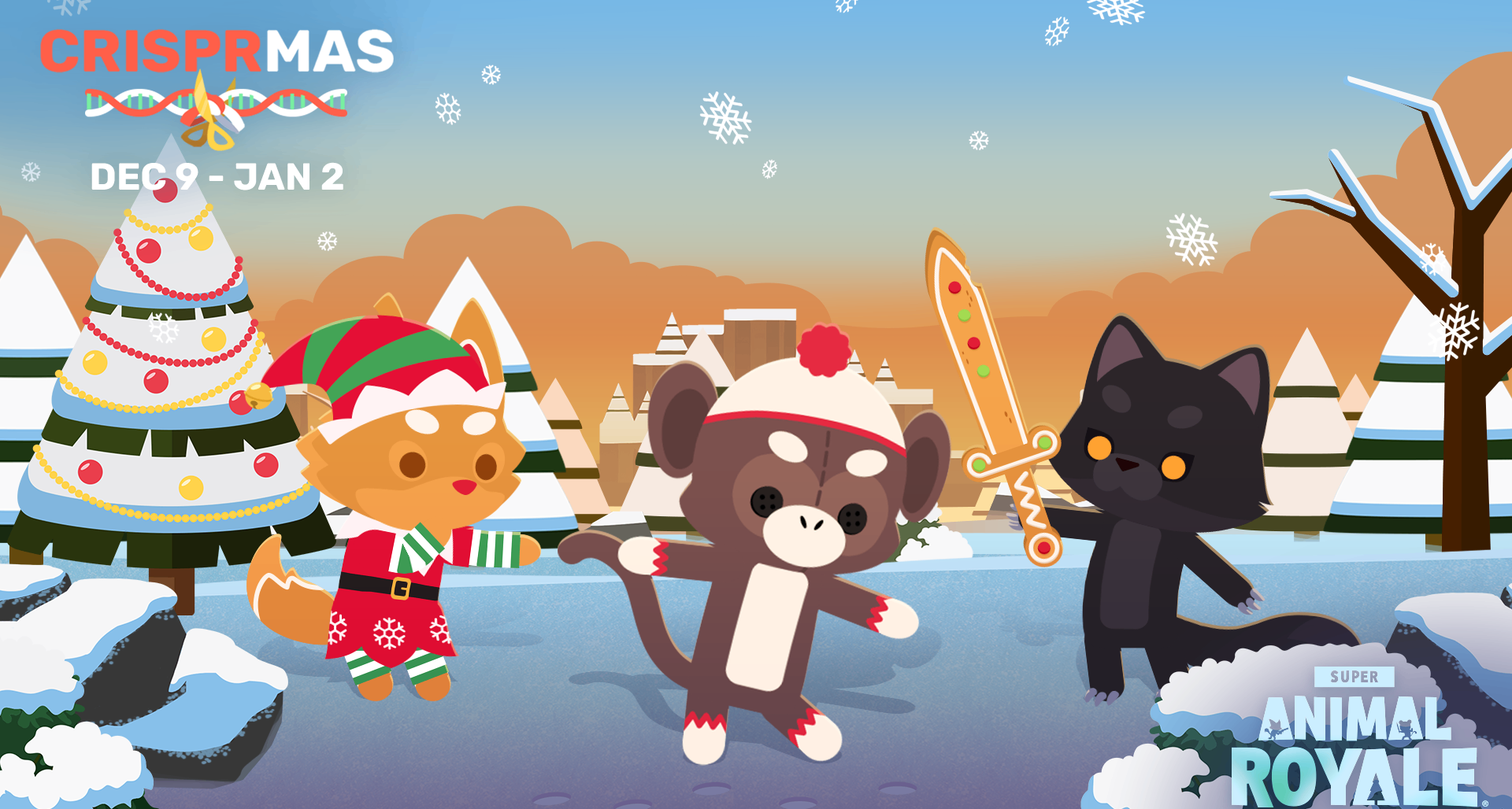 多人聯機免費遊戲你還大規模更新！快來玩《超級動物大逃殺》