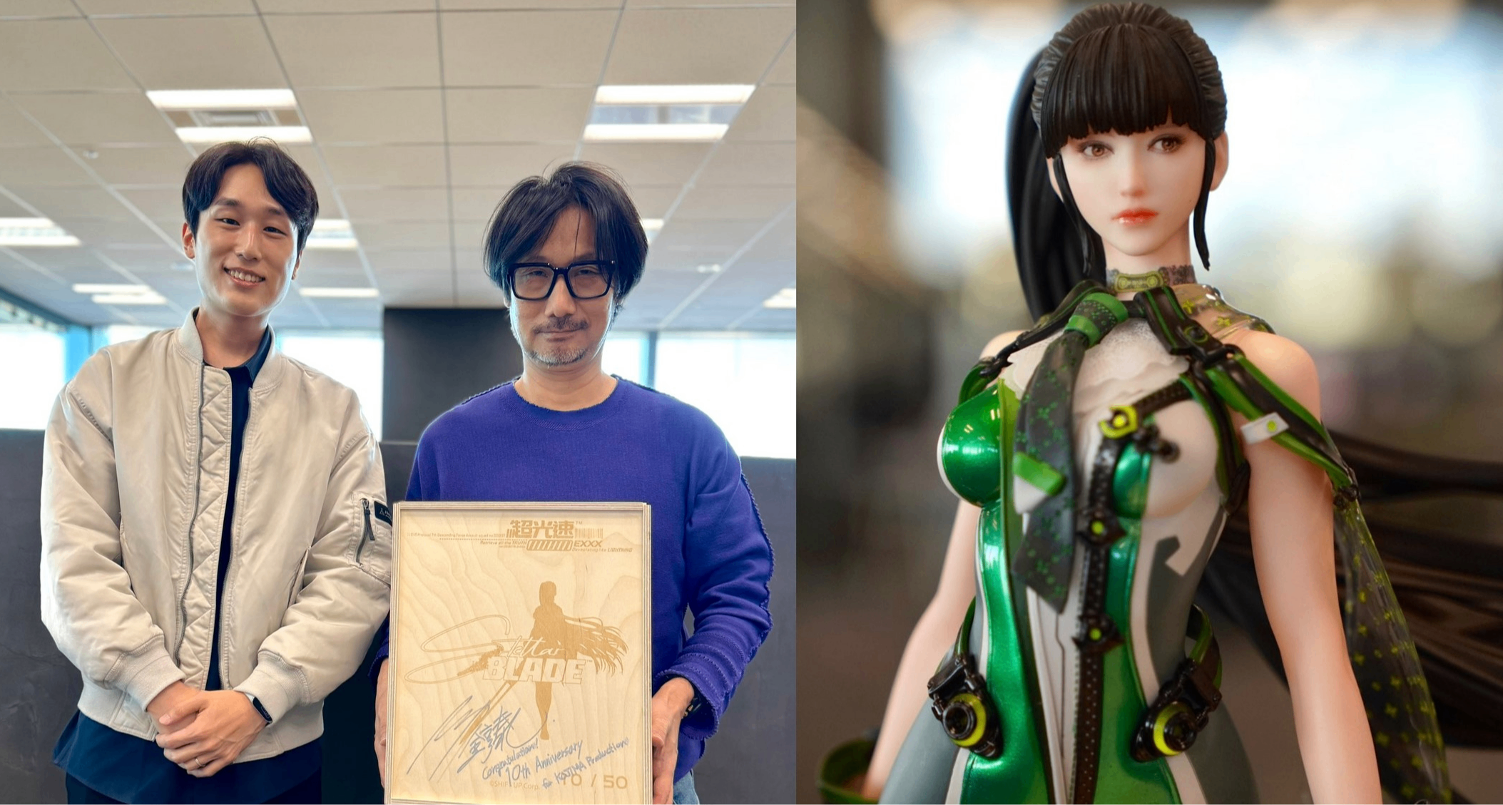 【Shift Up】首席动画美术师赠送小岛秀夫【伊芙】手办