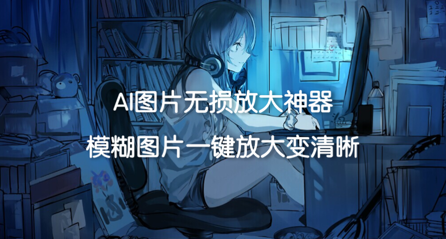 逆天功能！這款無損放大神器讓渣畫質秒變4K高清