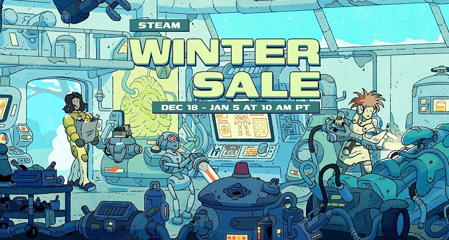 Steam冬促宣傳片公開！《黑夜君臨》《三角符文》等21款遊戲出鏡