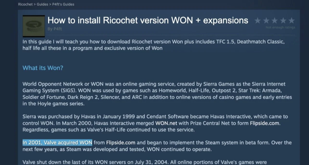 Steam集团诉讼原告方失误：用户帖被当Valve官方声明