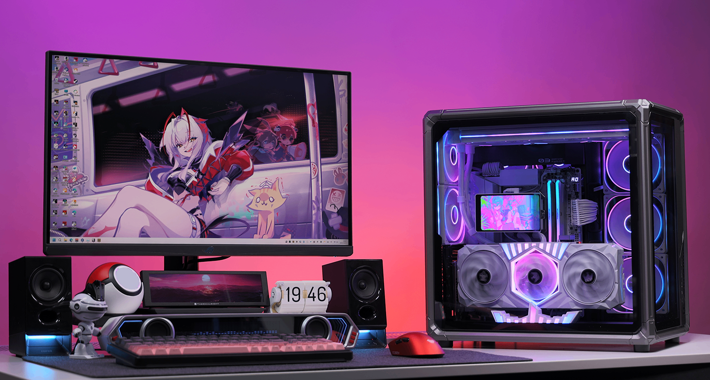 2025年12月遊戲頂配裝機：9800X3D+5080名人堂+喬思伯X400海景房