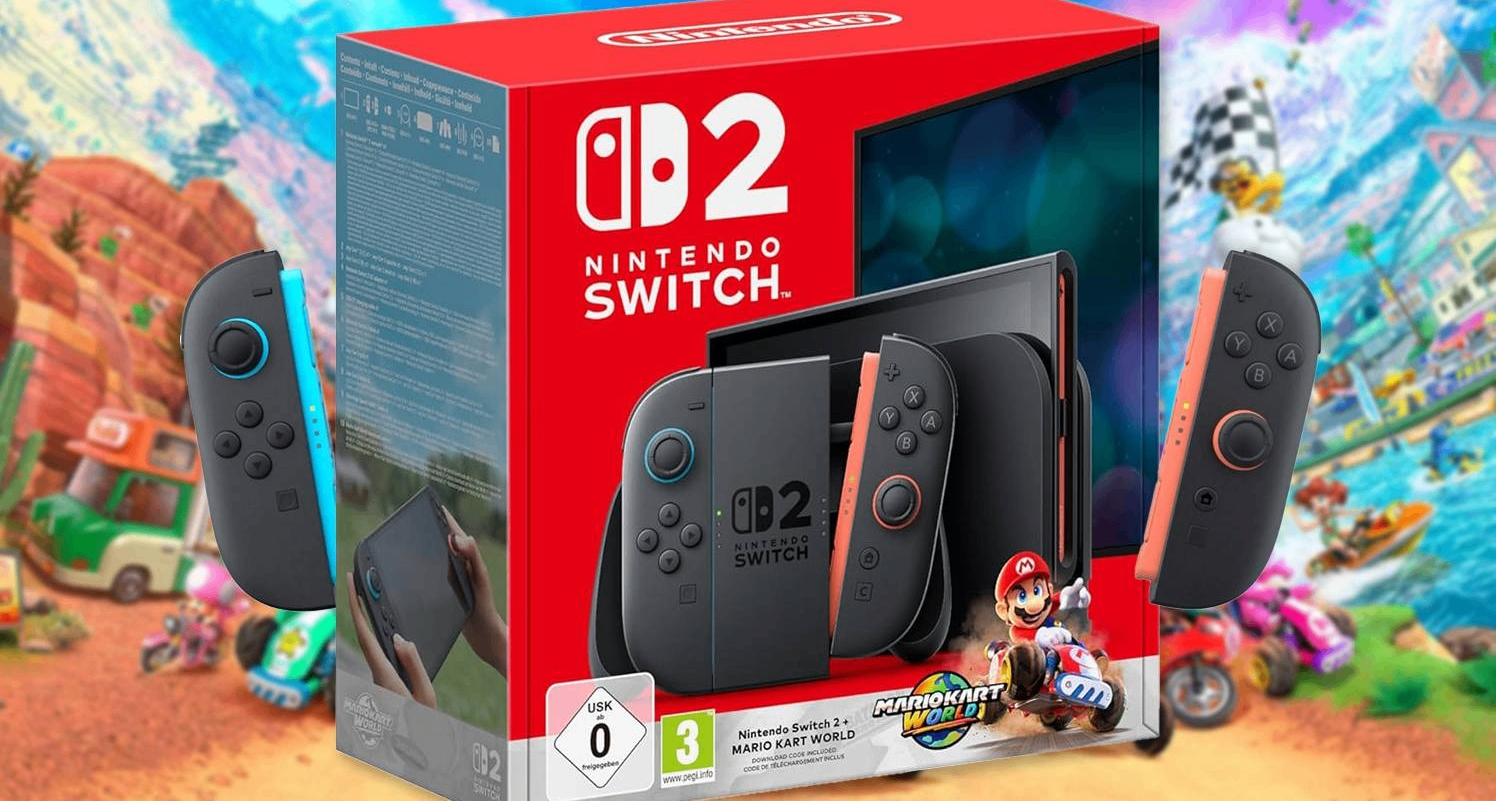 任天堂將停產Switch 2《馬力歐卡丁車世界》同捆套裝