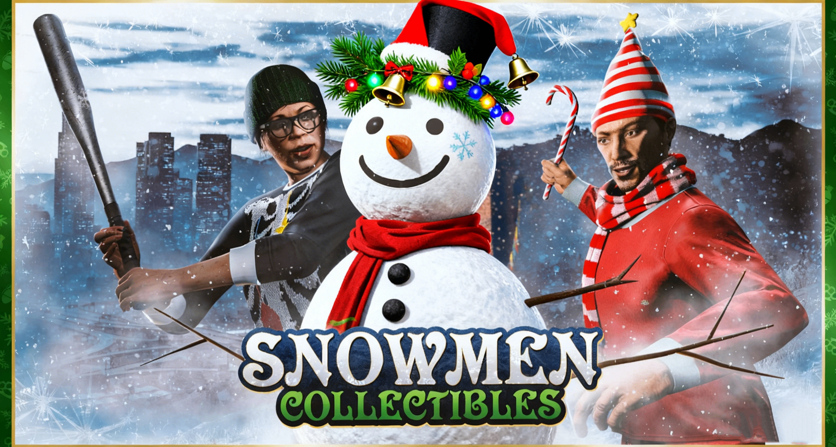 收集25个圣诞雪人解锁超可爱